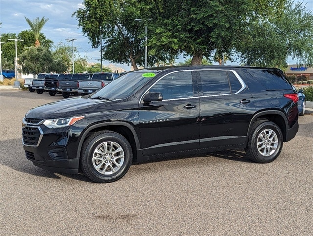 Used 2021 Chevrolet Traverse LS with VIN 1GNERFKW0MJ265038 for sale in Surprise, AZ