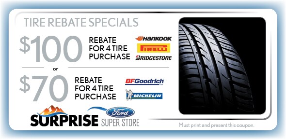 Tires Coupon, Surprise, AZ Automotive Service Special