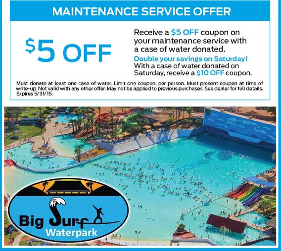 Water Drive at Surprise Ford