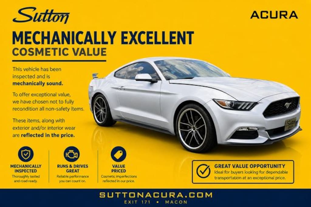 Used 2017 Ford Mustang V6 Coupe
