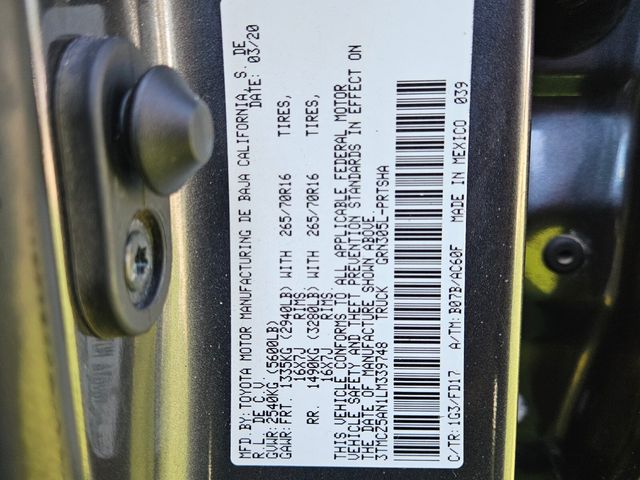 2020 Toyota Tacoma TRD Off Road - Photo 17