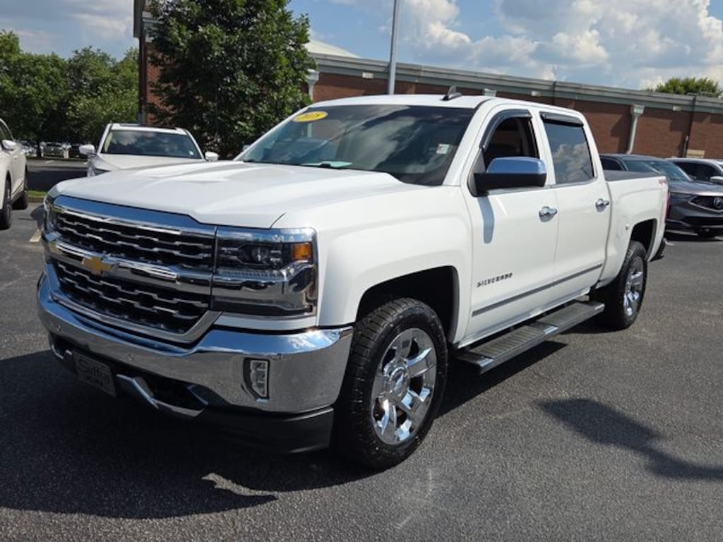 Used 2018 Chevrolet Silverado 1500 LTZ Truck Crew Cab