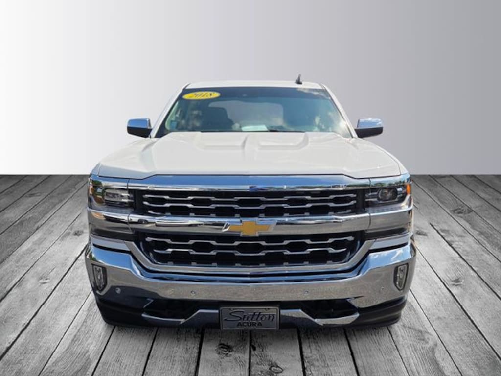 Used 2018 Chevrolet Silverado 1500 LTZ Truck Crew Cab