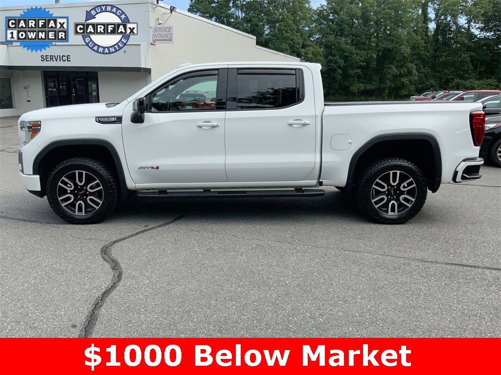 Used 2021 GMC Sierra 1500 AT4 with VIN 3GTP9EED6MG421235 for sale in Acton, MA