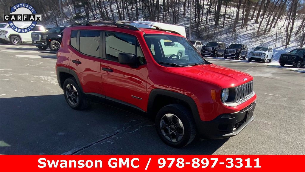 Used 2016 Jeep Renegade Sport with VIN ZACCJBAW7GPE30721 for sale in Acton, MA