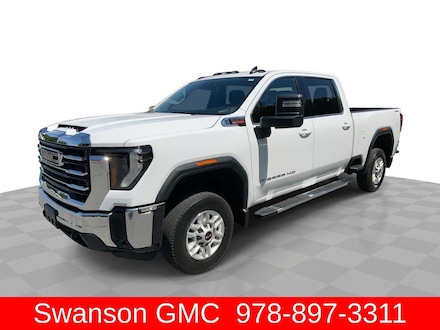 2025 GMC Sierra 2500 HD SLE Truck Summit White Diesel Fuel