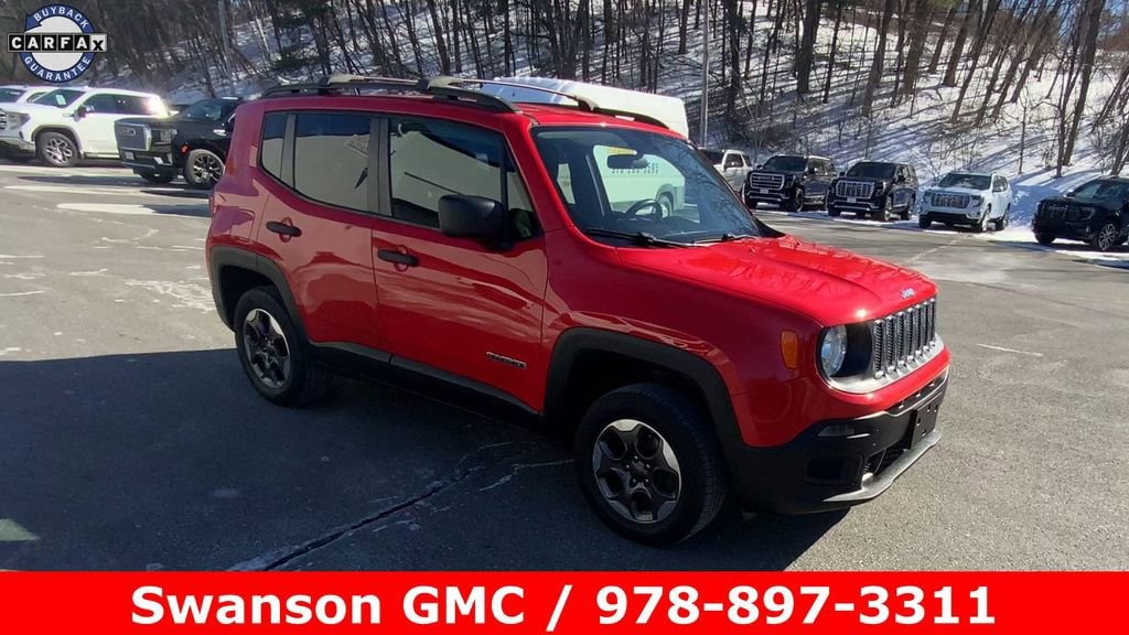 Used 2016 Jeep Renegade Sport with VIN ZACCJBAW7GPE30721 for sale in Acton, MA