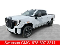 2026 GMC Sierra 2500 HD Denali Ultimate Truck Glacier White Tricoat Diesel Fuel