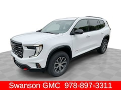 2026 GMC Acadia AT4 SUV Summit White Gasoline Fuel