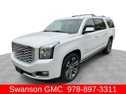 2020 GMC Yukon XL Denali SUV White Frost Tricoat Gasoline Fuel