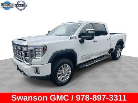 2022 GMC Sierra 2500 HD Denali Truck Summit White Gasoline Fuel