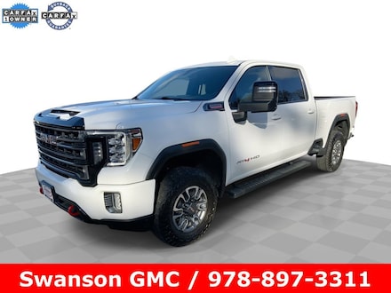2022 GMC Sierra 2500 HD AT4 Truck Summit White Diesel Fuel