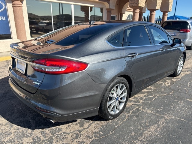 Used 2017 Ford Fusion SE with VIN 3FA6P0HD1HR322368 for sale in Kingman, AZ