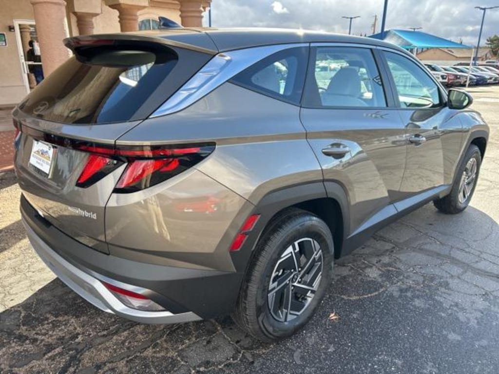New 2026 Hyundai Tucson Hybrid Blue SUV