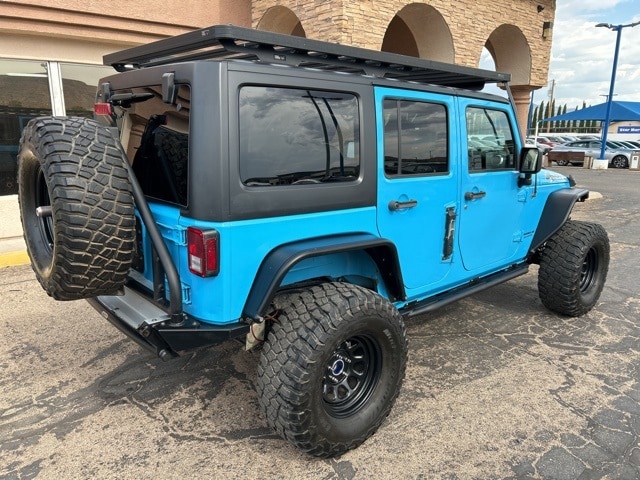 Used 2017 Jeep Wrangler Unlimited Rubicon with VIN 1C4BJWFG4HL598665 for sale in Kingman, AZ