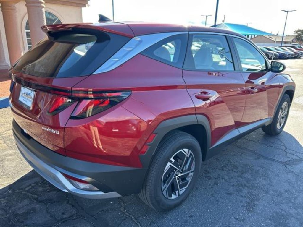 New 2026 Hyundai Tucson Hybrid Blue SUV