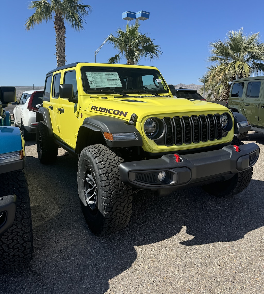 New 2024 Jeep Wrangler 4DOOR RUBICON For Sale Bullhead City AZ VIN
