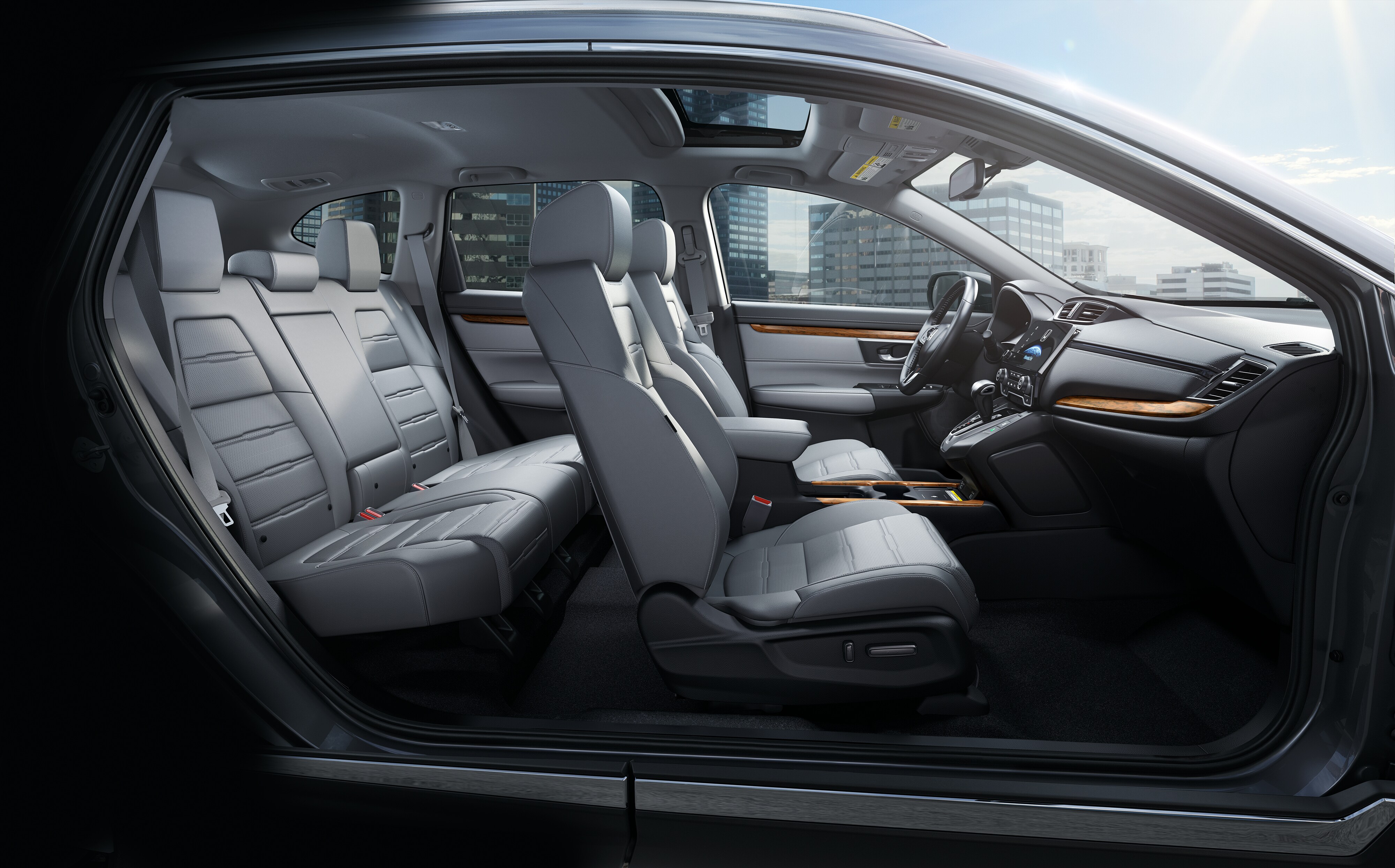 interior view of the 2023 Honda CR-V's seating configuration, available now at Swickard Honda of Thousand Oaks