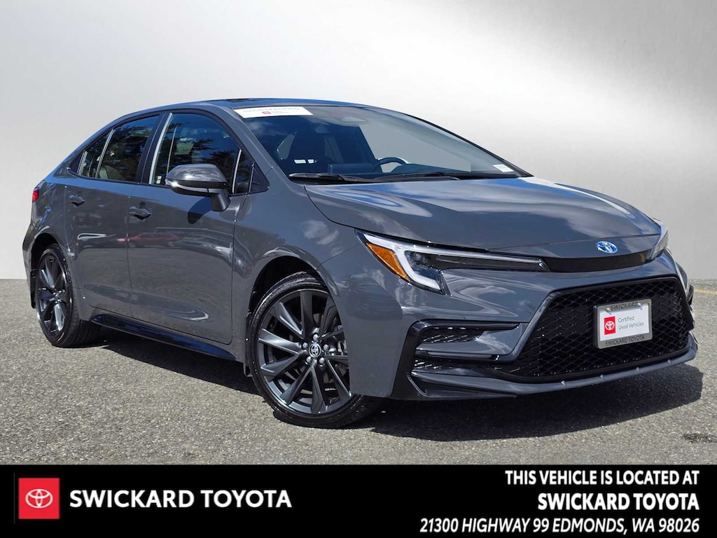 Certified 2024 Toyota Corolla Hybrid SE Sedan