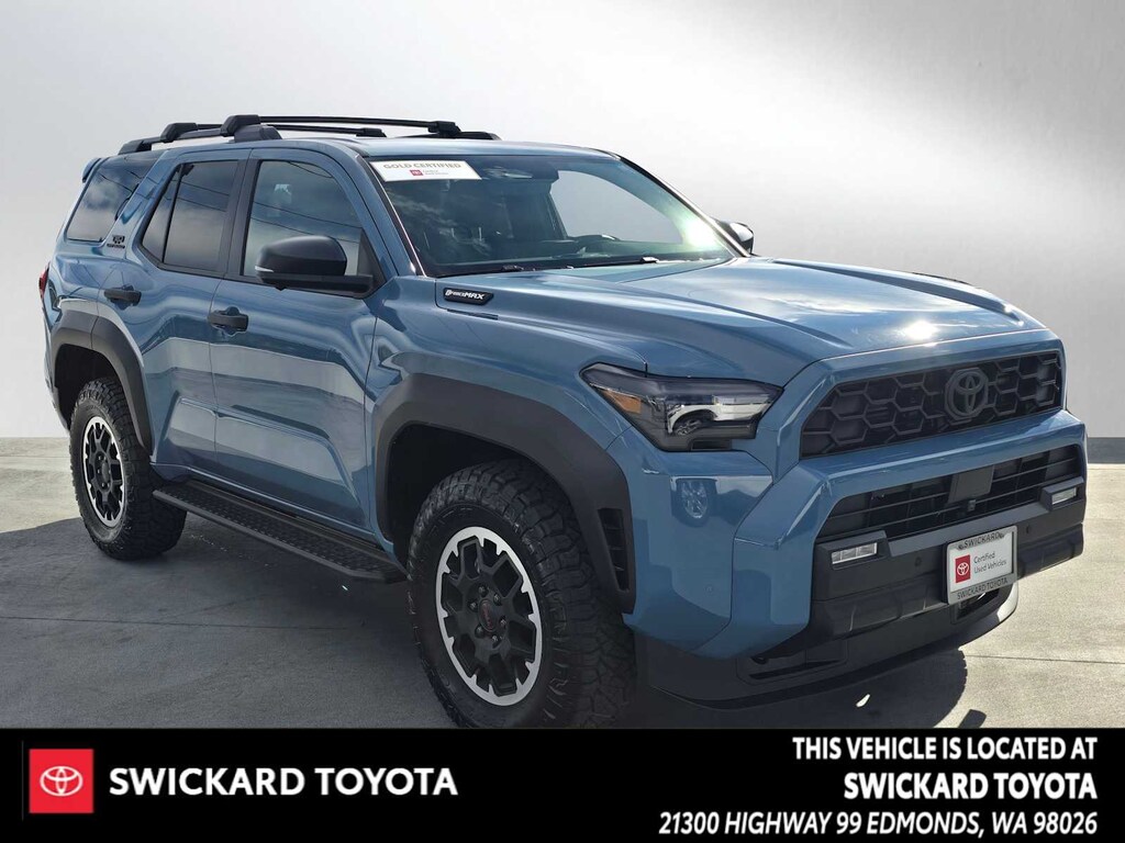 Certified 2025 Toyota 4Runner i-FORCE MAX TRD Off Road Premium SUV