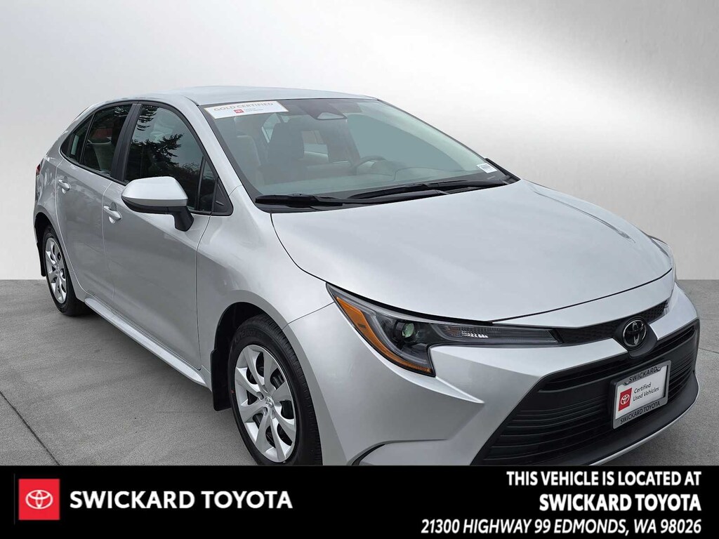 Certified 2025 Toyota Corolla LE Sedan
