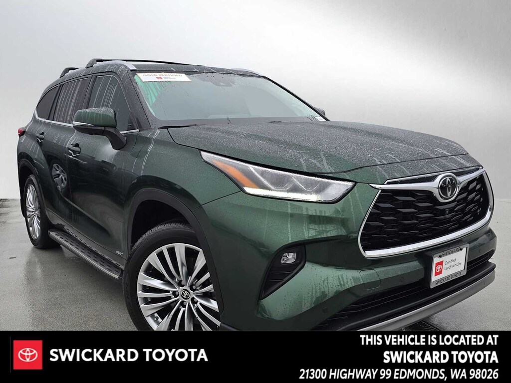 Certified 2025 Toyota Highlander Hybrid Platinum SUV