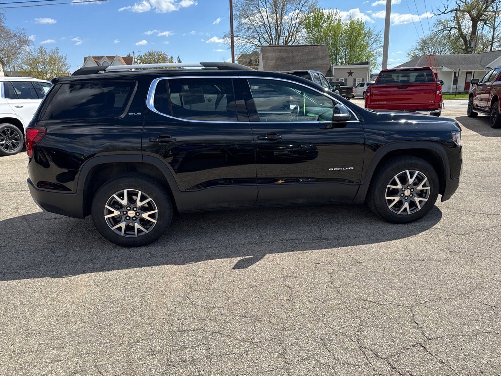 Used 2023 GMC Acadia SLE with VIN 1GKKNRL46PZ178146 for sale in New Glarus, WI