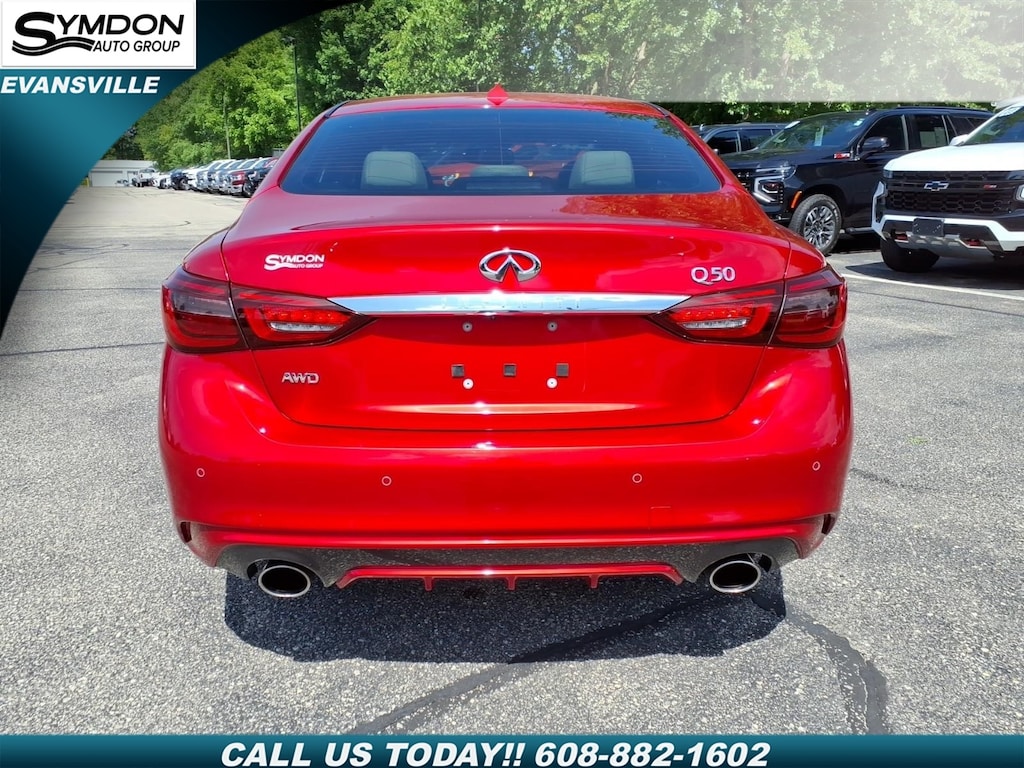 Used 2021 INFINITI Q50 Sensory AWD Sedan