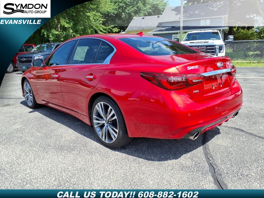 Used 2021 INFINITI Q50 Sensory AWD Sedan