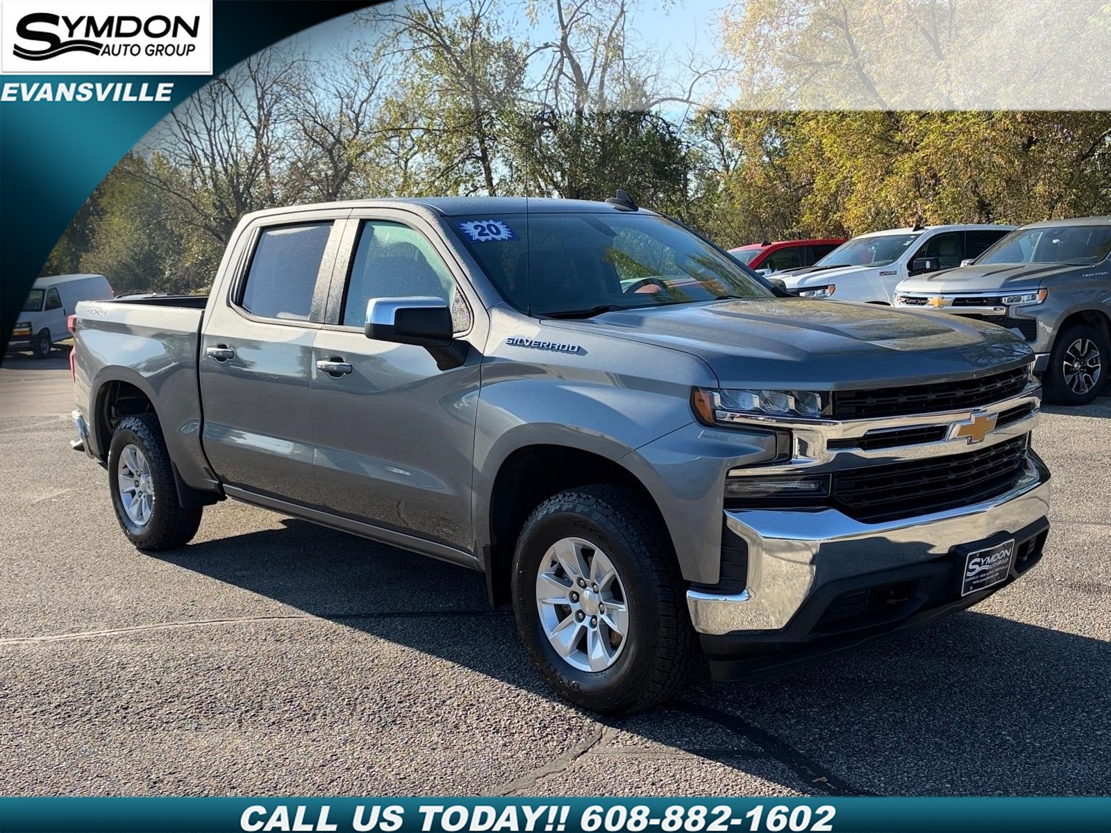 Used 2020 Chevrolet Silverado 1500 LT 4WD Crew Cab 147 LT