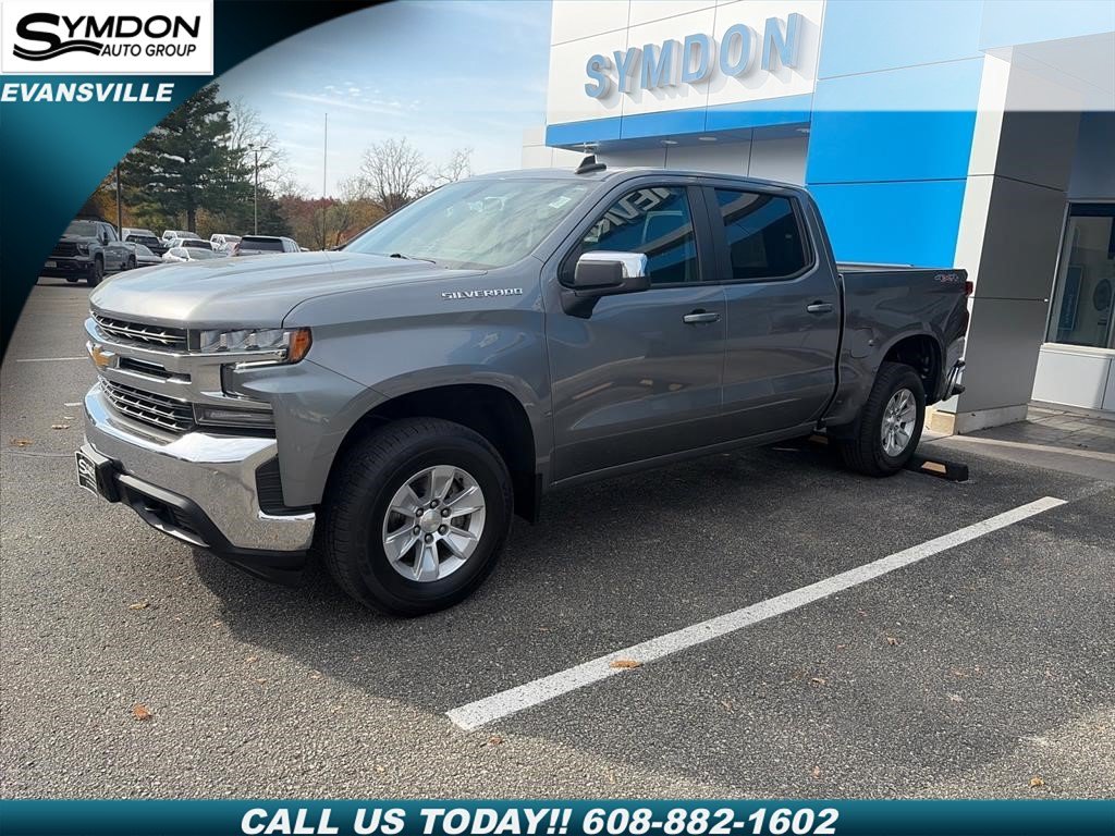 Used 2021 Chevrolet Silverado 1500 LT 4WD Crew Cab 147 LT w/1LT