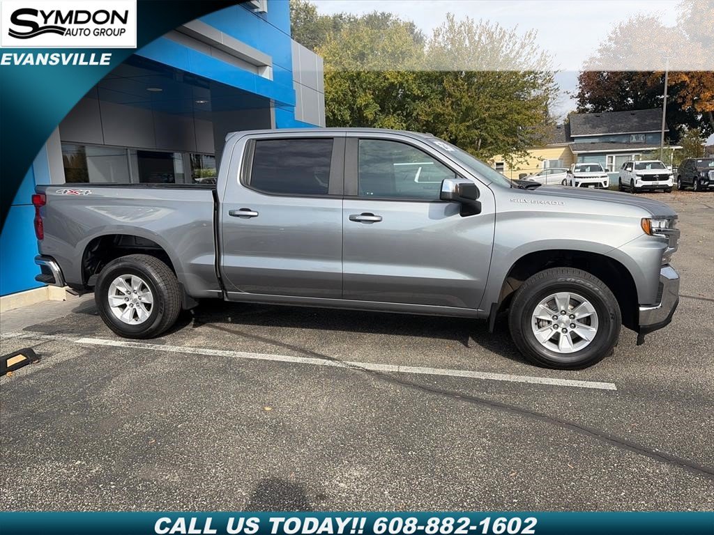 Used 2021 Chevrolet Silverado 1500 LT 4WD Crew Cab 147 LT w/1LT