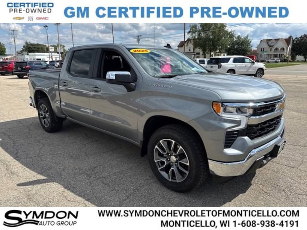 Certified 2025 Chevrolet Silverado 1500 LT (2FL) Truck