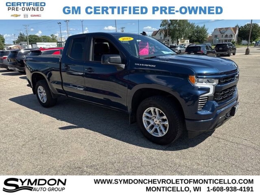 Certified 2022 Chevrolet Silverado 1500 RST Truck
