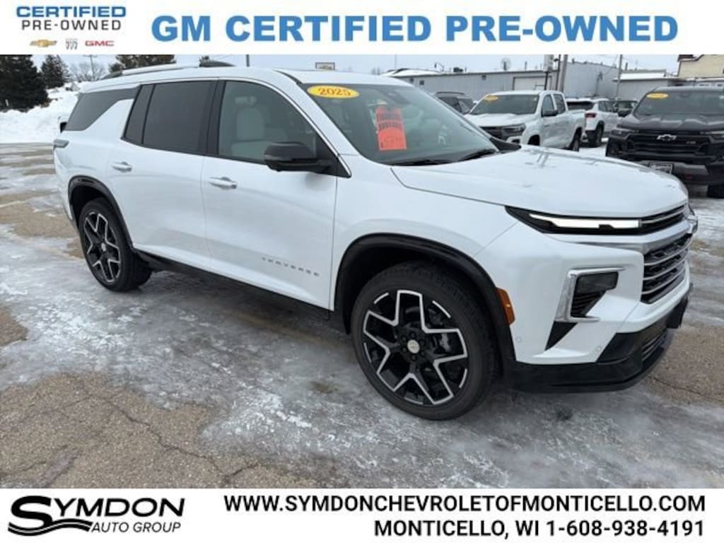 Certified 2025 Chevrolet Traverse High Country SUV