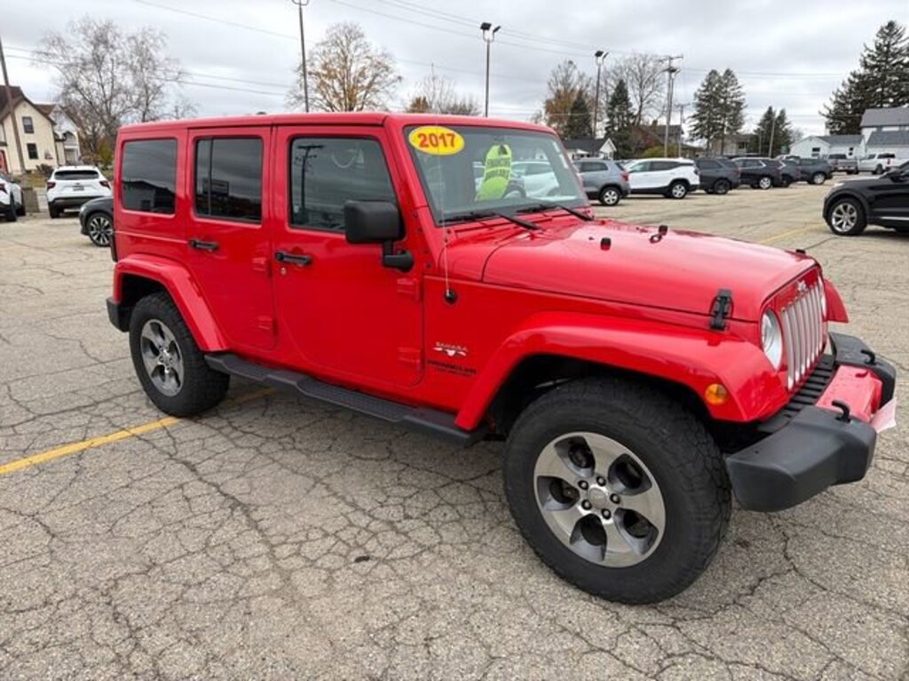 Used 2017 Jeep Wrangler Unlimited Sahara