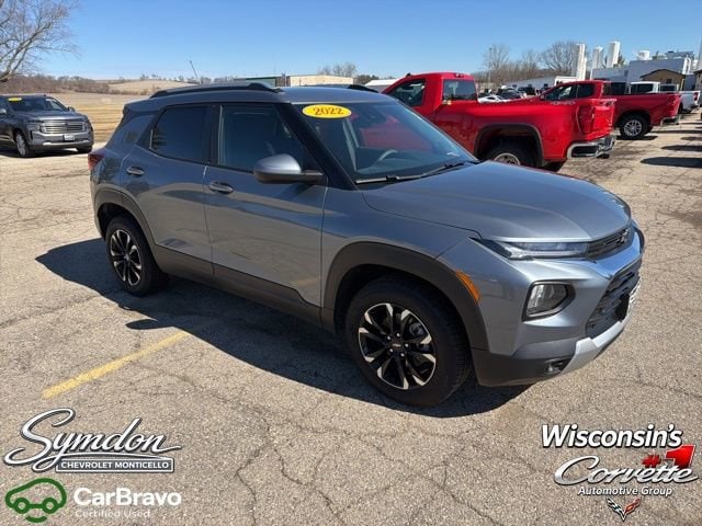 Used 2022 Chevrolet Trailblazer LT with VIN KL79MRSL5NB106332 for sale in Monticello, WI