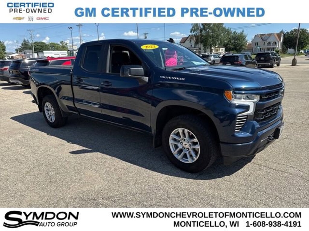 Certified 2022 Chevrolet Silverado 1500 RST Truck