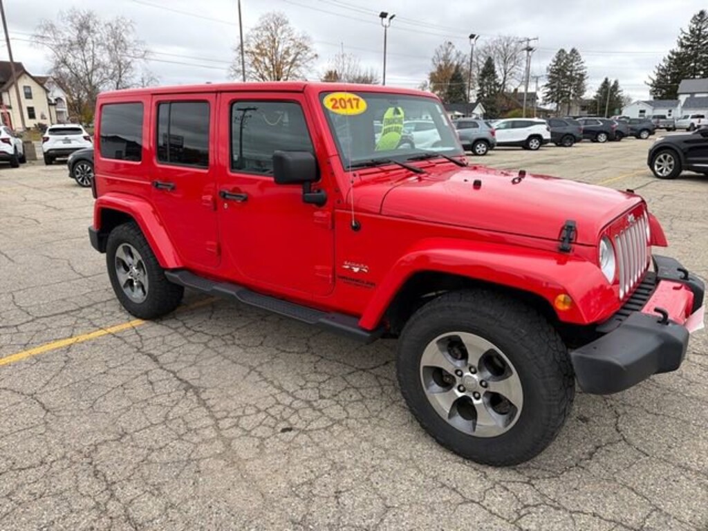 Used 2017 Jeep Wrangler Unlimited Sahara