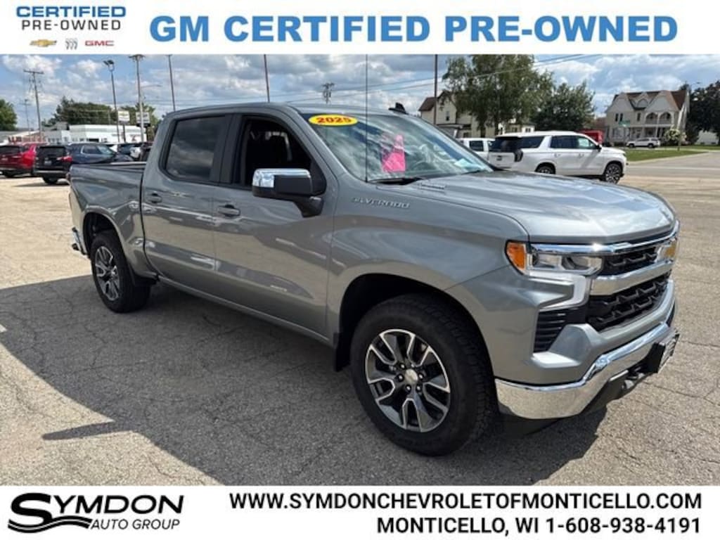 Certified 2025 Chevrolet Silverado 1500 LT (2FL) Truck