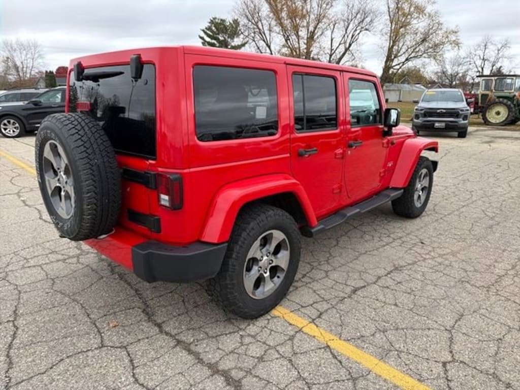 Used 2017 Jeep Wrangler Unlimited Sahara