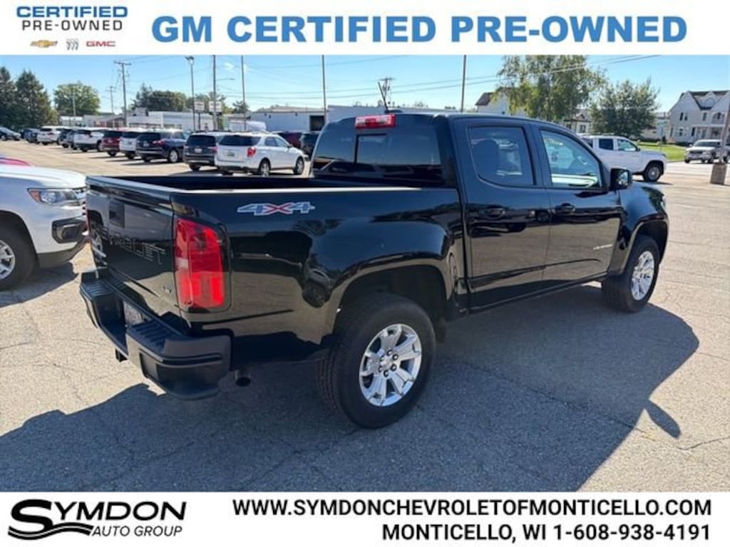 Certified 2022 Chevrolet Colorado LT Truck