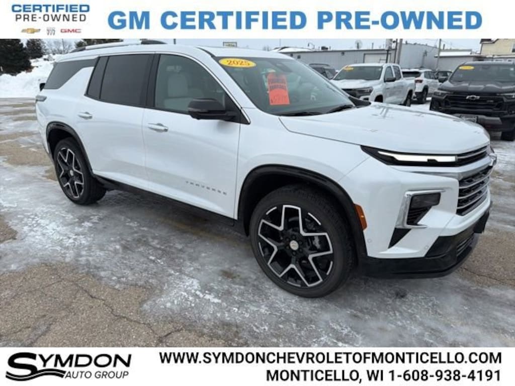 Certified 2025 Chevrolet Traverse High Country SUV