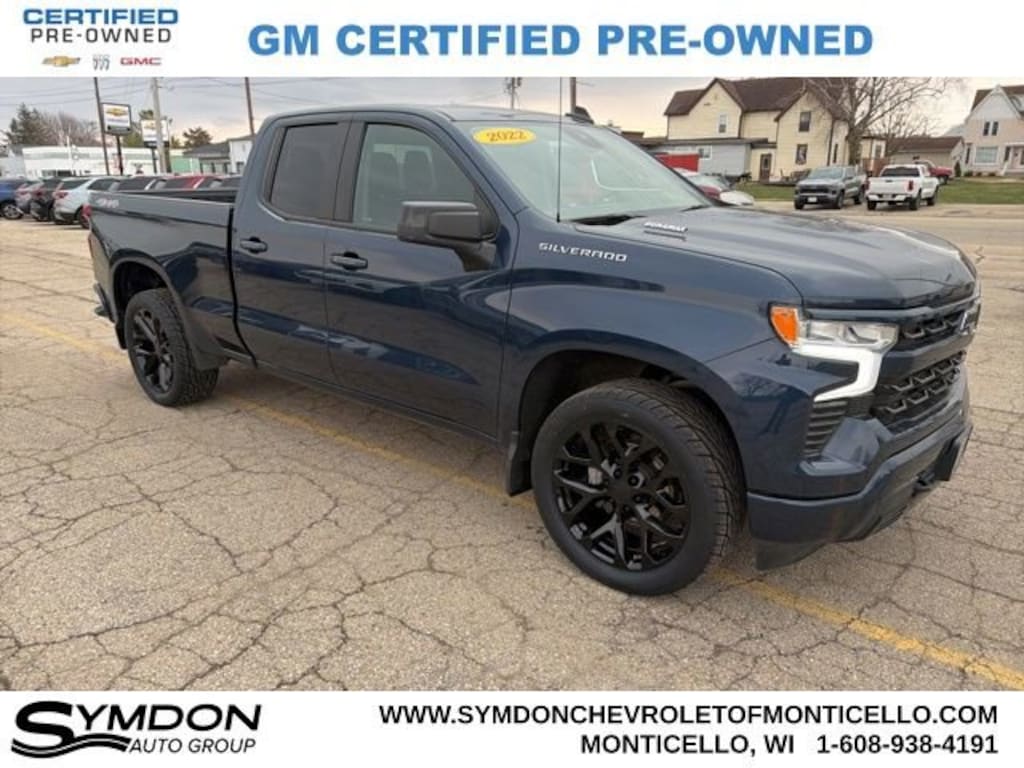 Used 2022 Chevrolet Silverado 1500 RST Truck Double Cab