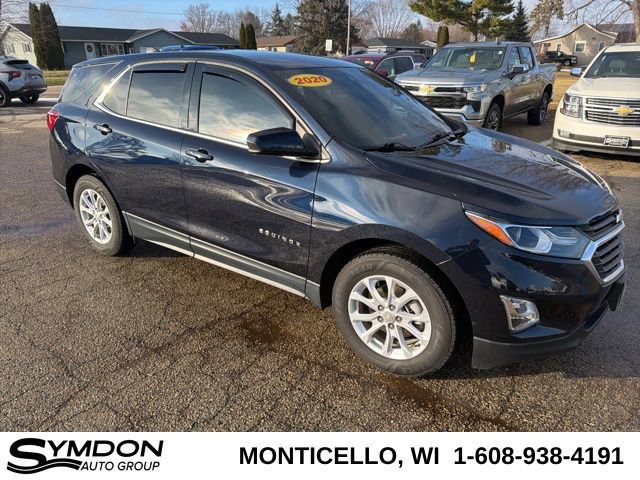 Used 2020 Chevrolet Equinox LT with VIN 3GNAXKEV4LS726089 for sale in Monticello, WI
