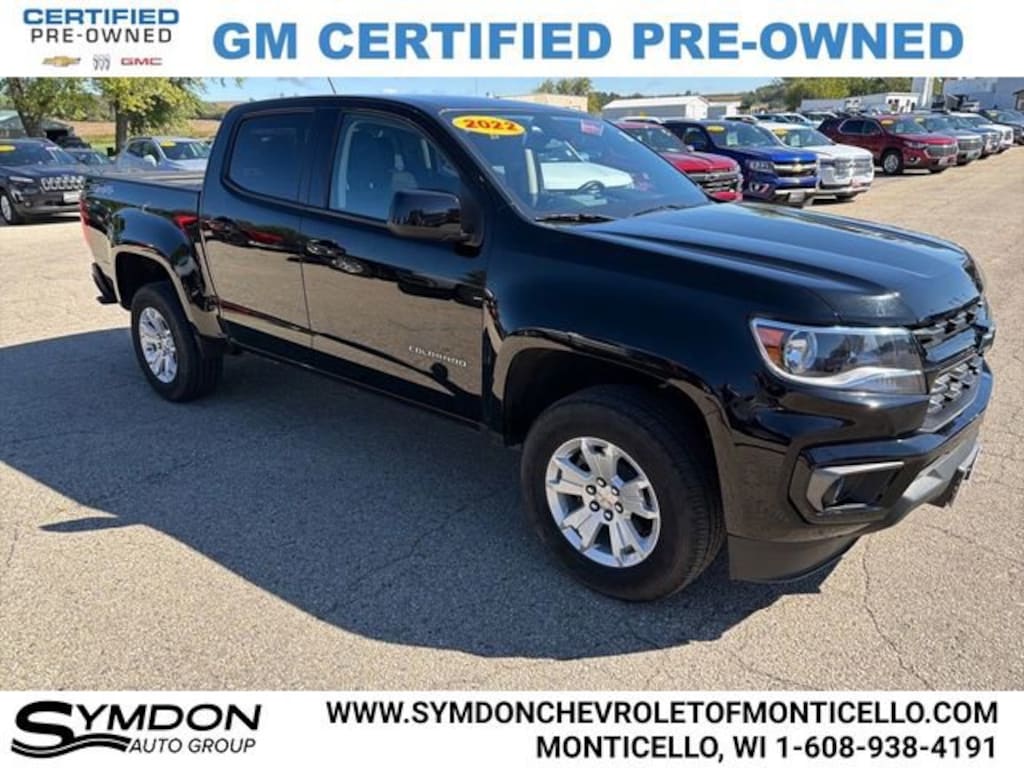 Certified 2022 Chevrolet Colorado LT Truck
