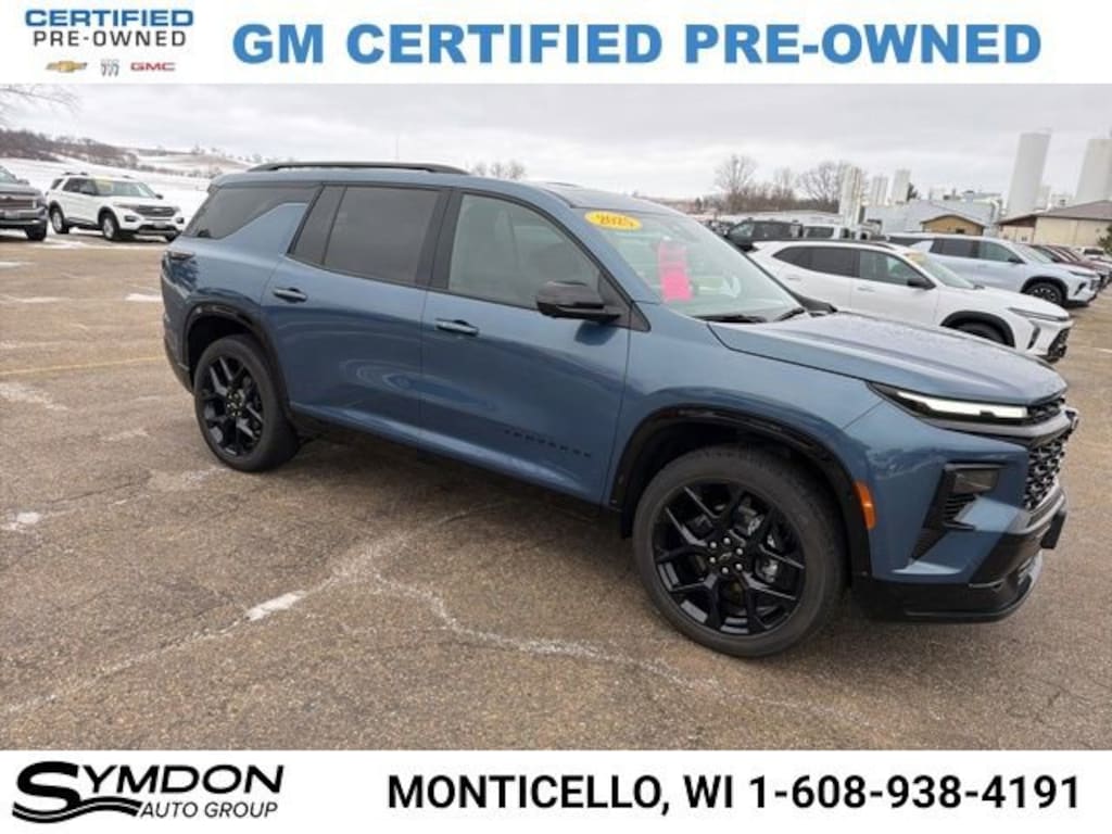 Certified 2025 Chevrolet Traverse RS SUV