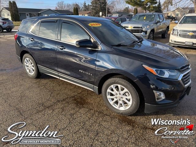Used 2020 Chevrolet Equinox LT with VIN 3GNAXKEV4LS726089 for sale in Monticello, WI