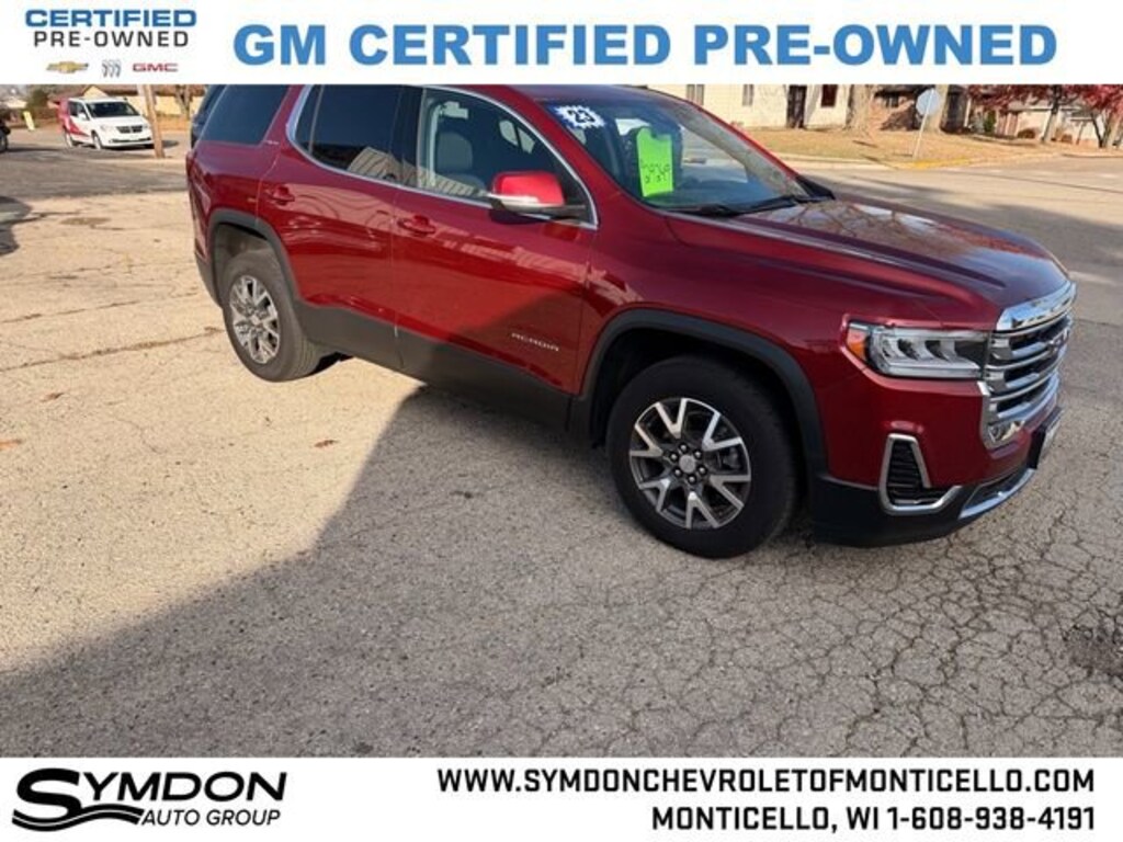 Certified 2023 GMC Acadia SLE SUV