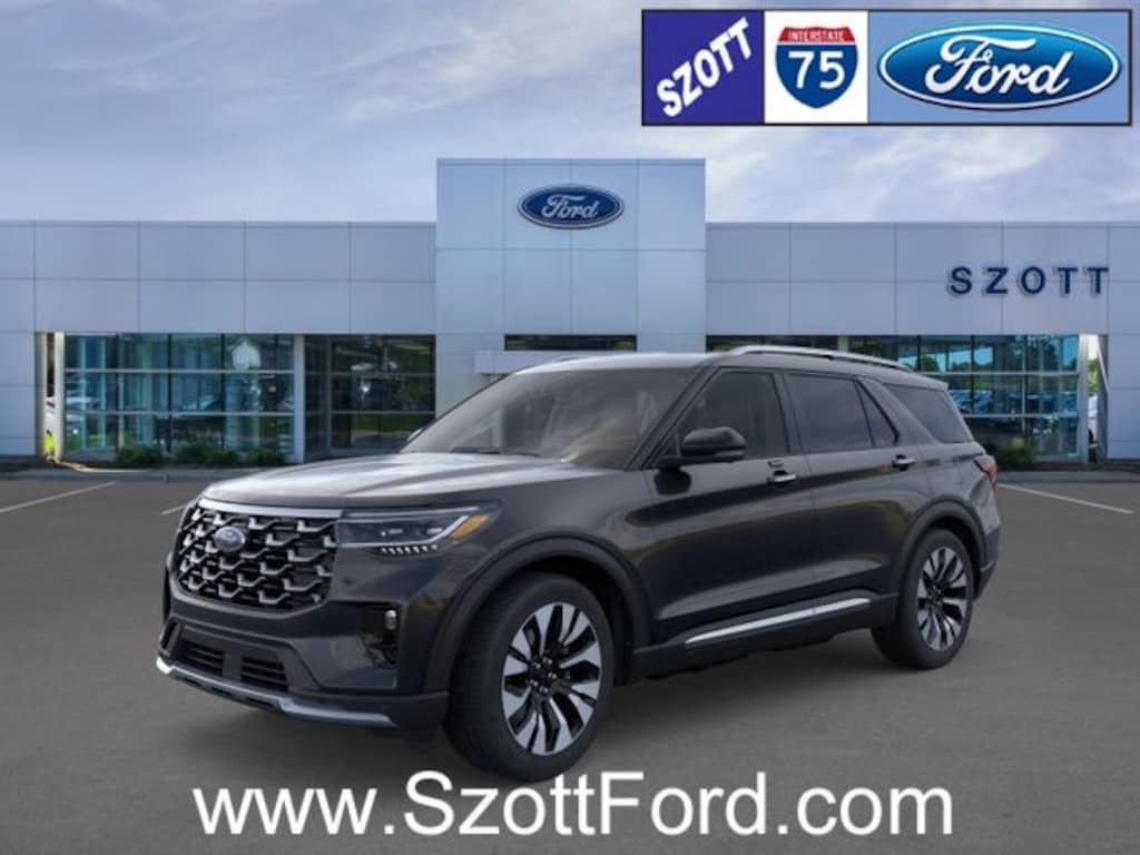 New 2026 Ford Explorer Platinum SUV